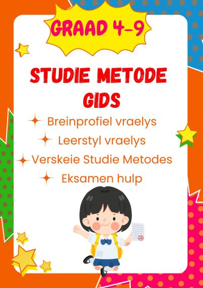 Studie Ster Studie Metode Boek: Graad 4 - 9
