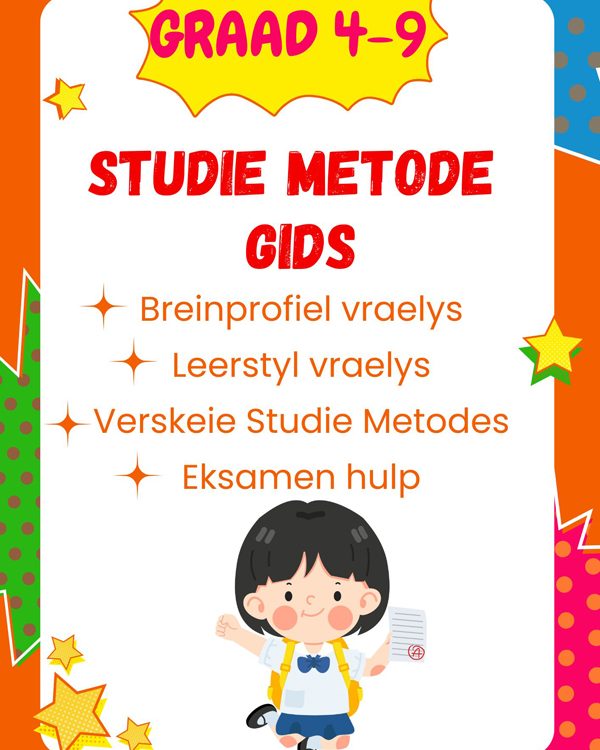Studie Ster Studie Metode Boek: Graad 4 - 9