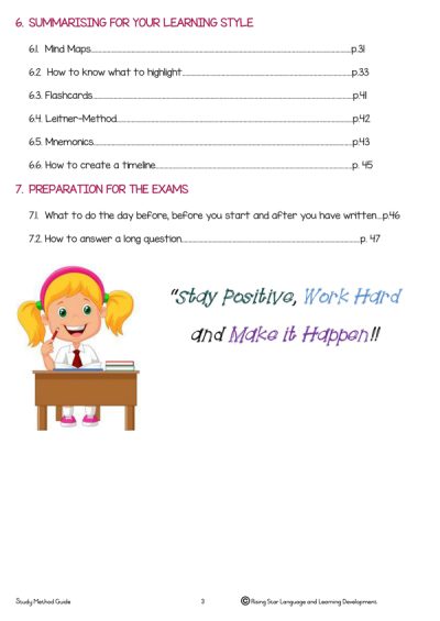 Study Method Guide Grade 4 - 9 - Image 6